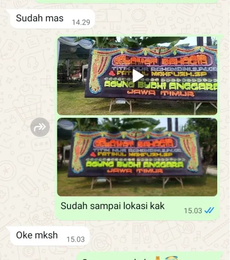 Pengiriman Papan Bunga Bantarkaret Nanggung