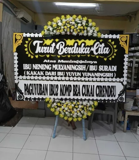 Papan Bunga Duka Bantarkaret Nanggung